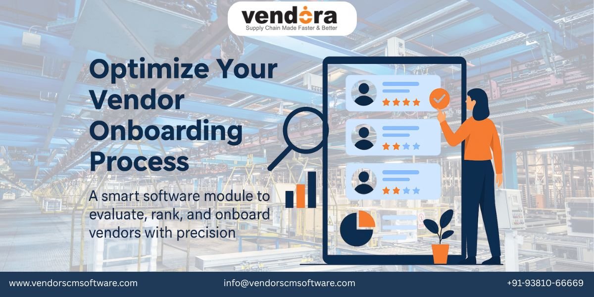 Vendora Unveils Module to Improve Vendor Onboarding Process Decisions