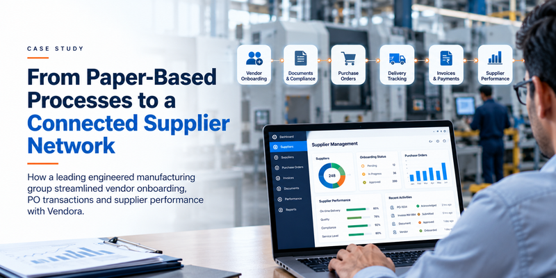 manufacturing vendor management case study